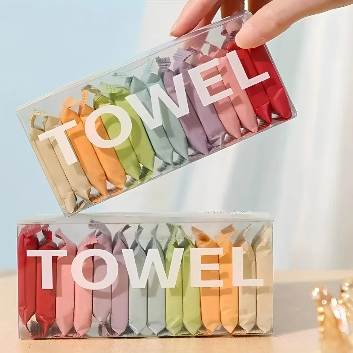 Thickened Compressed Face & Beauty Square Towels