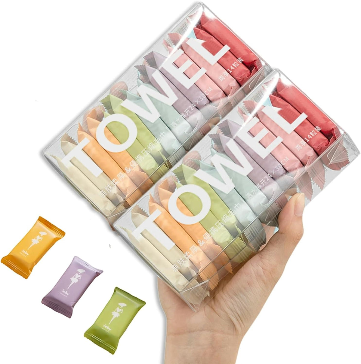 Thickened Compressed Face & Beauty Square Towels
