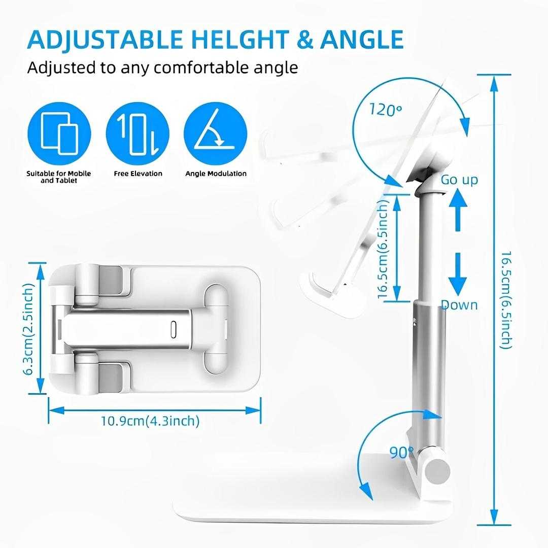 Foldable Mobile Phone & Tablet Stand Holder