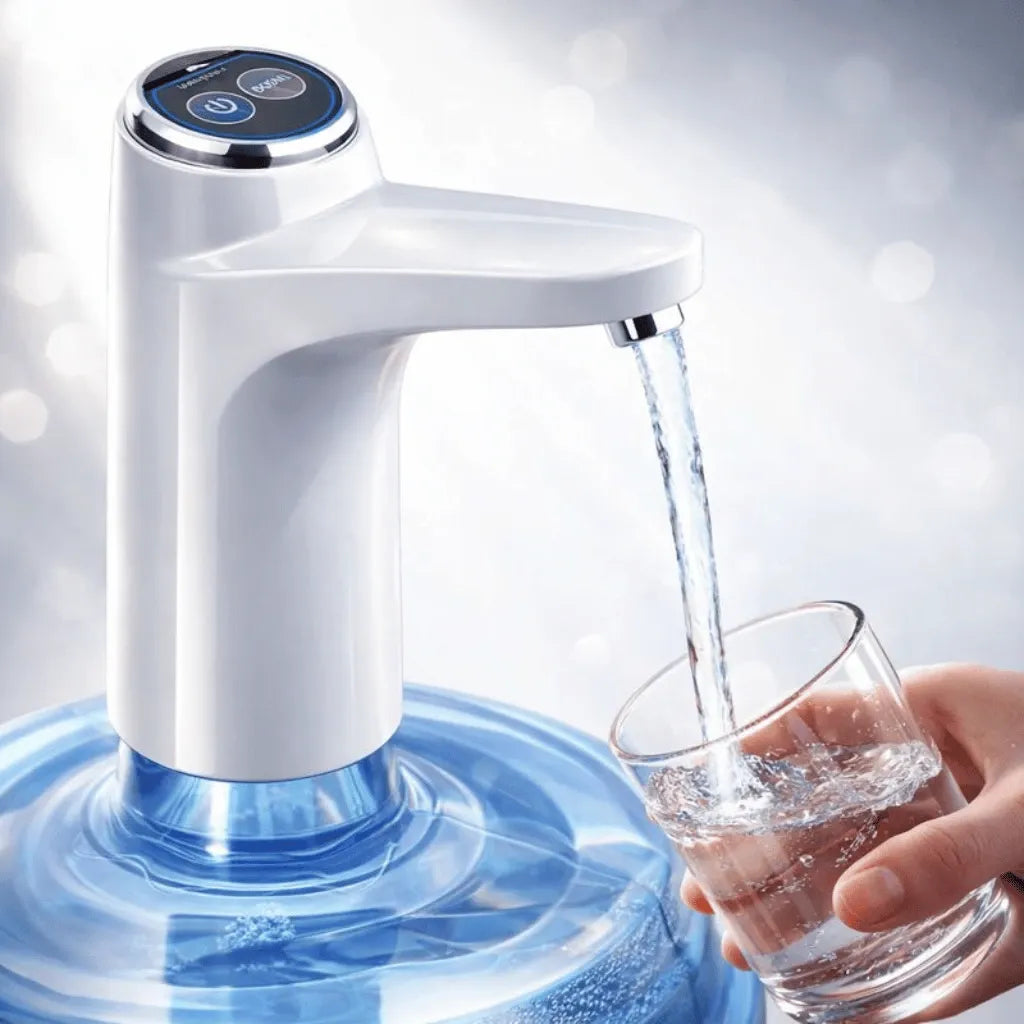 Touch Intelligent Electric Water Pump – Rechargeable Automatic Dispenser For Bottled Water With One -Touch Operation (Random Color)