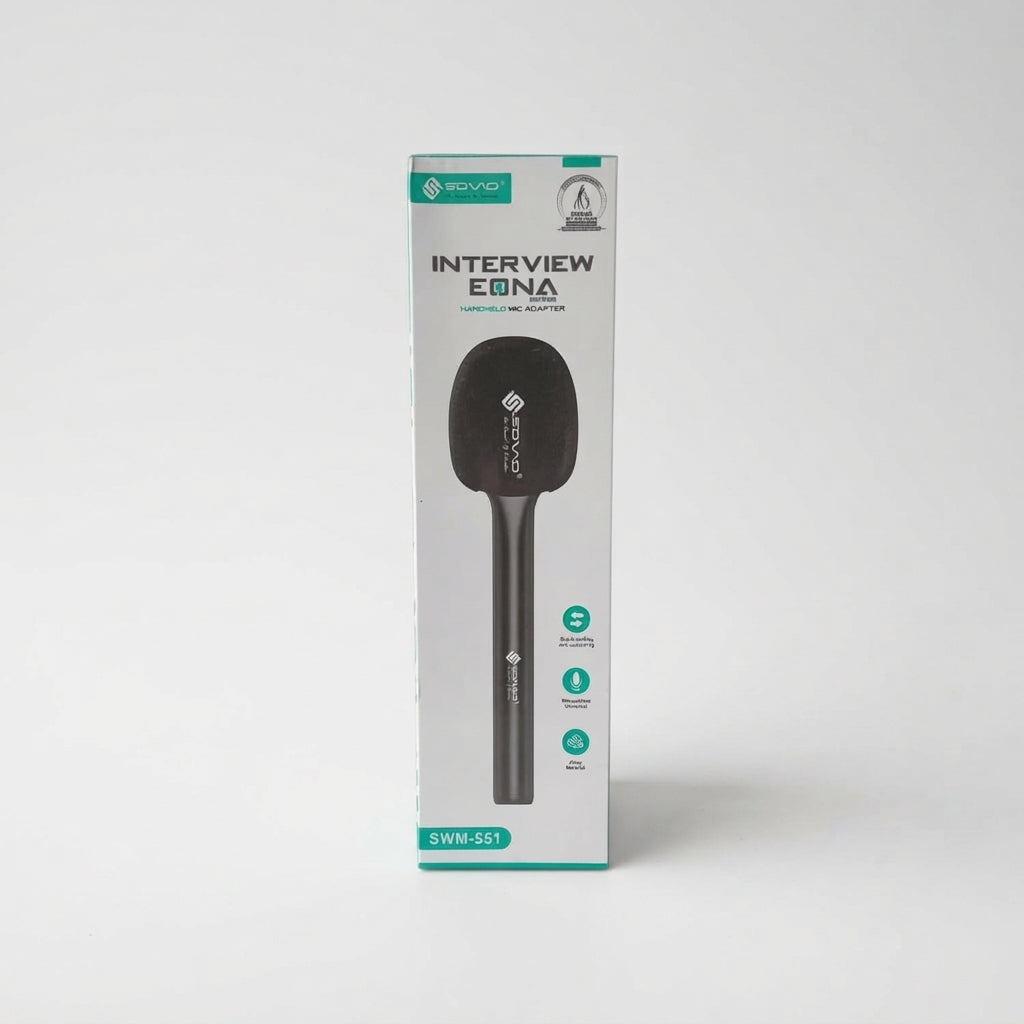 SOVO Interview Mic SWM-551 Professional Audio Recording Microphone Device