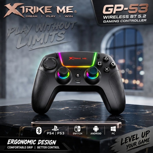 Xtrike Me GP-53 Wireless BT 5.2 Gaming Controller