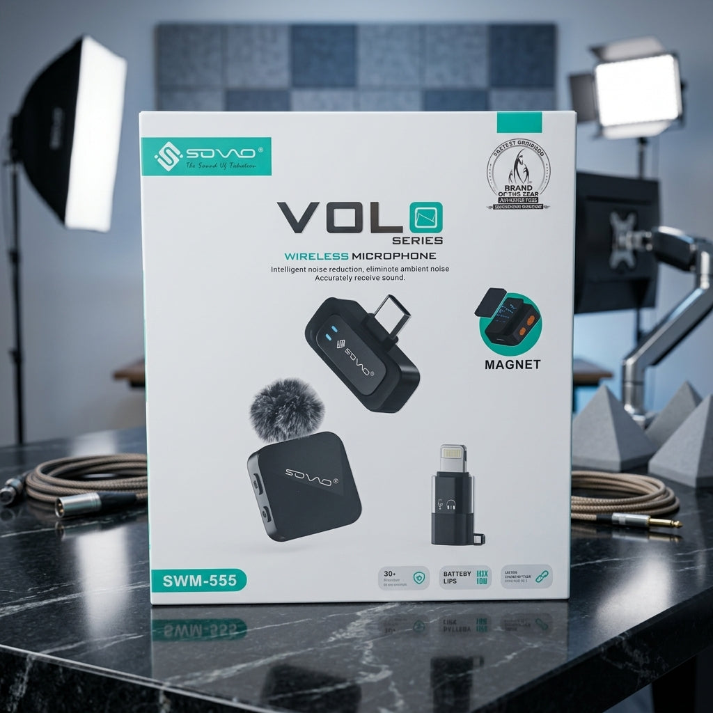 SOVO VOLO Series Wireless Microphone SWM-555