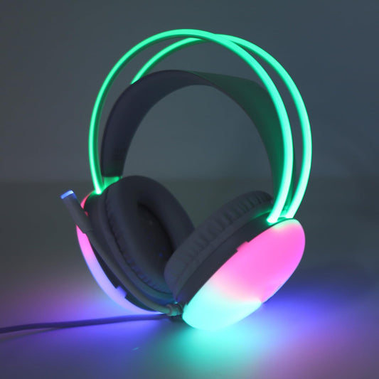 Glowing LED RGB Wireless Bluetooth Headphones | Random Color