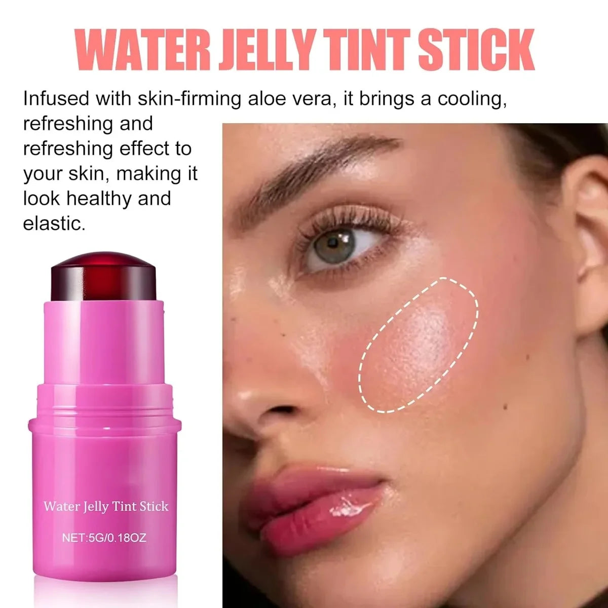 Jelly Blush Stick for Lips