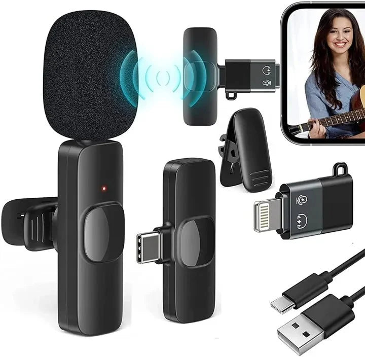 K8 3-in-1 Wireless Microphone