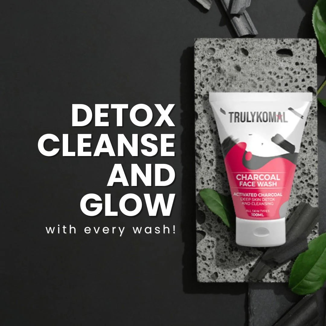 Truly Komal - Charcoal Face Wash