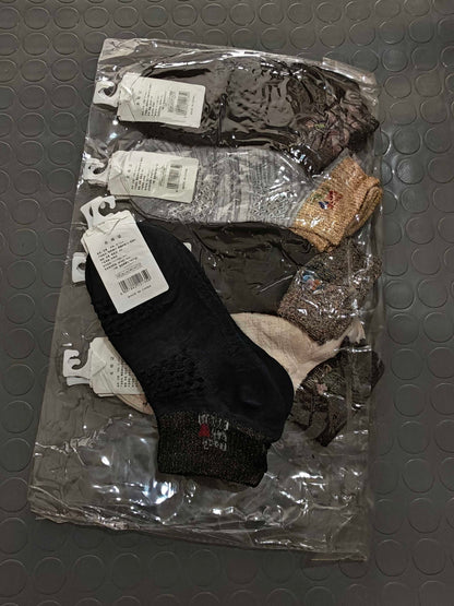 Ankle socks for womens pack Of 10 pairs - MultiColor