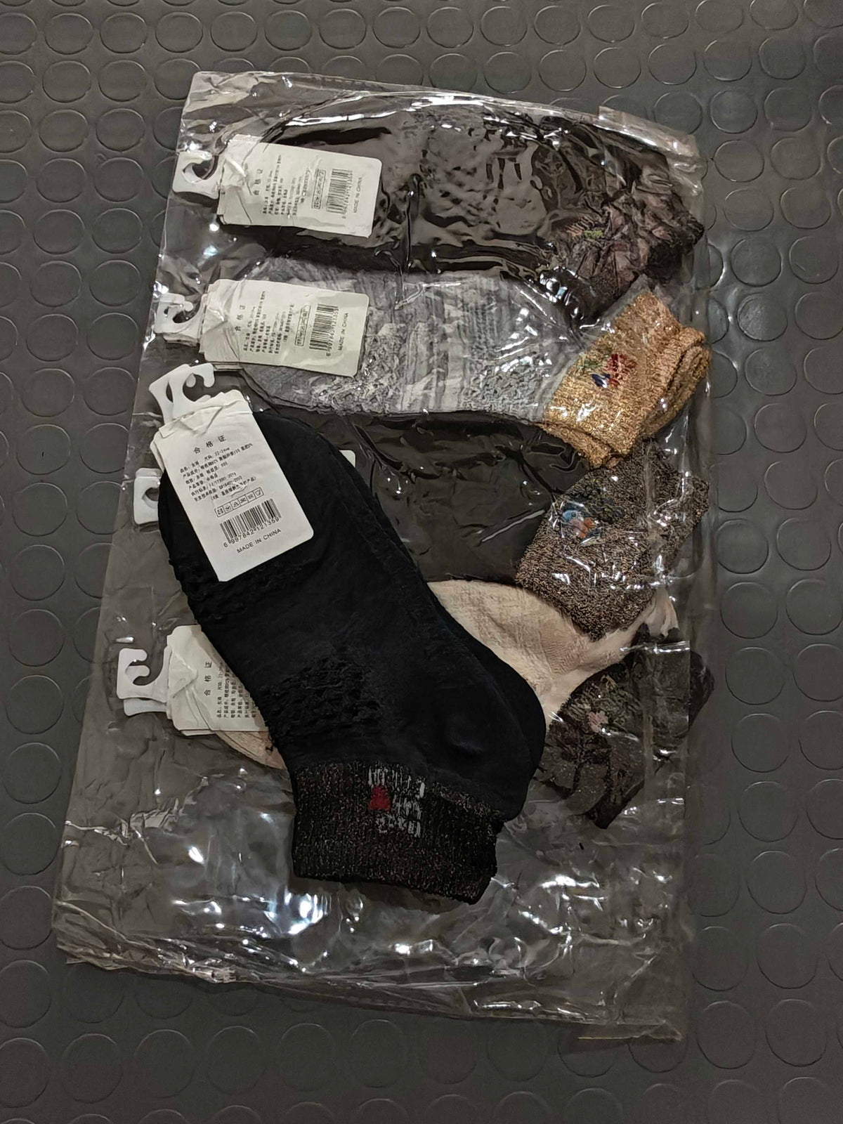 Ankle socks for womens pack Of 10 pairs - MultiColor