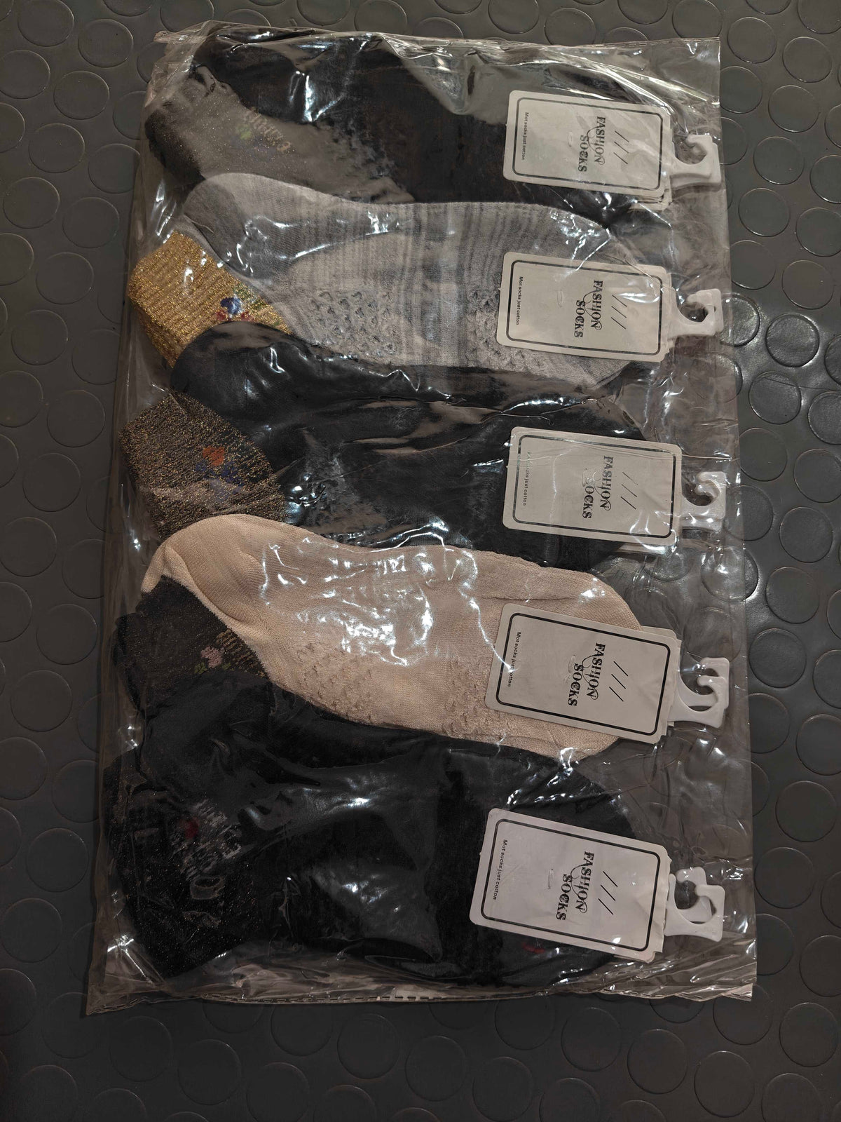 Ankle socks for womens pack Of 10 pairs - MultiColor