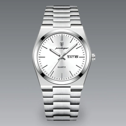Premium Stainless Steel Quartz Watch PRX Style Elegant Durable Timepiece With Stainless Steel Strap And Precise Quartz Mechanism