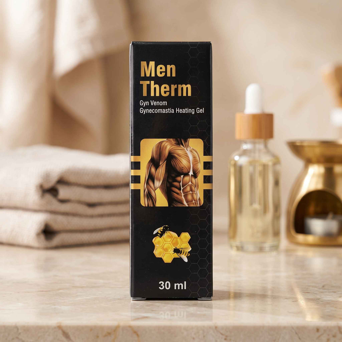 Men Therm Bee Venom Warming Body Massage Oil 30ml