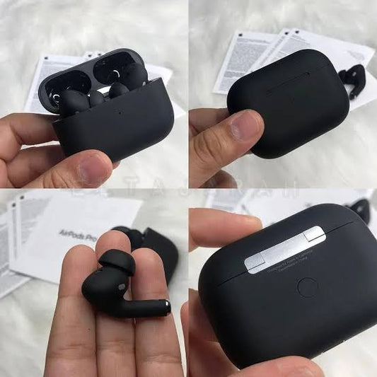 AirPods Pro 2 Black Buzzer Wireless Earbuds Bluetooth powerful sound with a comfortable fit designed for all-day listening