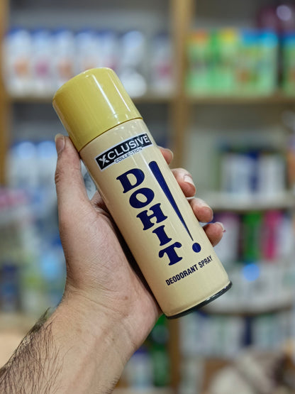 Xclusive Collection Dohit Deodorant Spray 150ml Long Lasting Fragrance Daily Freshness Stylish Design For Men And Women