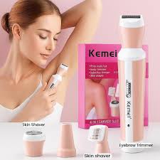 Model 3024 4-in-1 Rechargeable Women’s Body Shaver & Trimmer Set