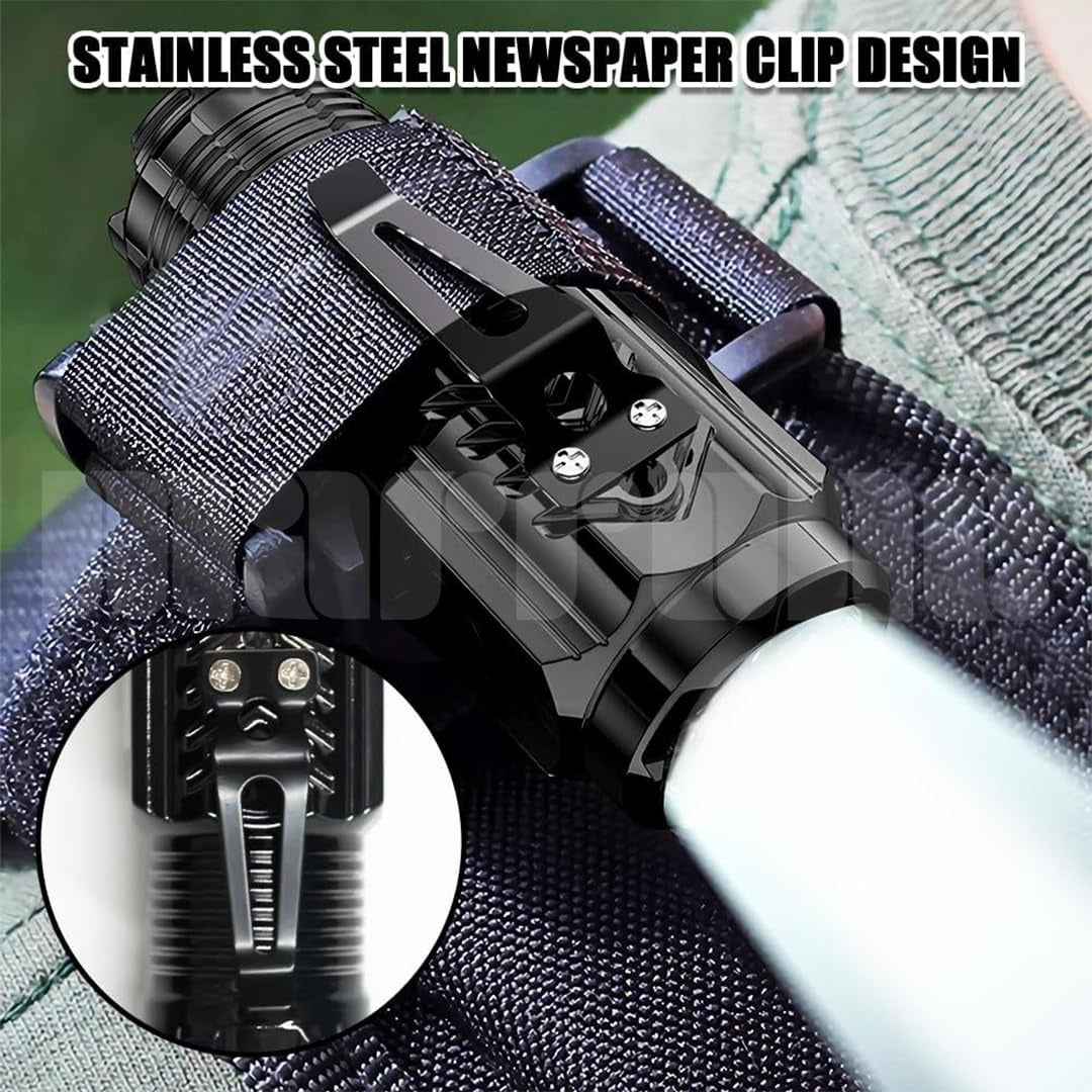 Bright Mini Flashlight with 3 LED Wicks Perfect for Emergencies Outdoor Activities
