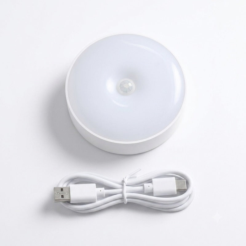 LED Smart Human Body Sensor Night Lamp Emergency Automatic Lighting USB Charging