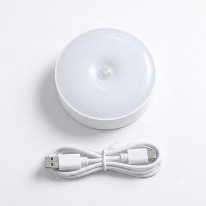 LED Smart Human Body Sensor Night Lamp Emergency Automatic Lighting USB Charging