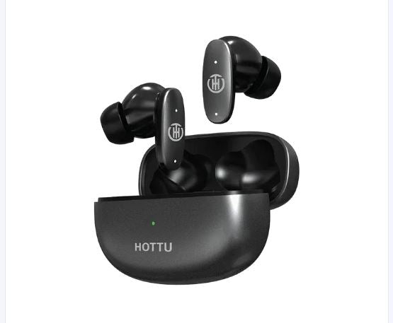 HOTTU TS05 Metal Beat True Wireless Earbuds – Deep Bass, Bluetooth 5.4 & 35H Playtime