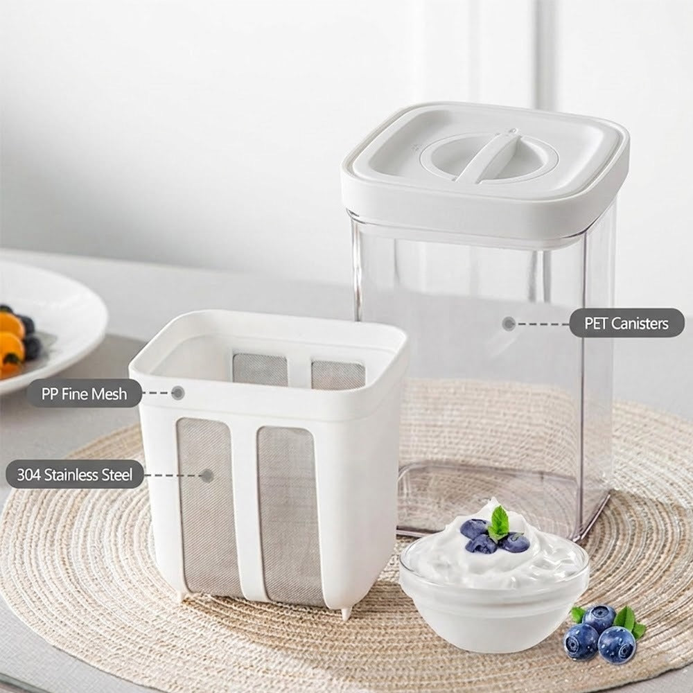 Multifunctional Yogurt Filter With Fine Mesh Strainer Whey Separator Tool