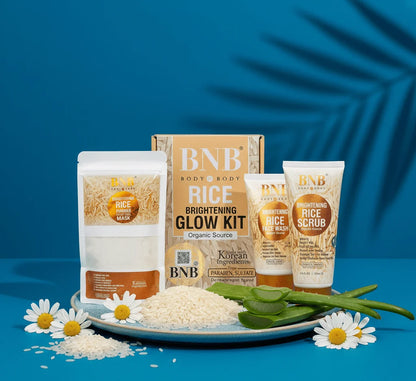 BNB - Rice Brightening Facial Kit