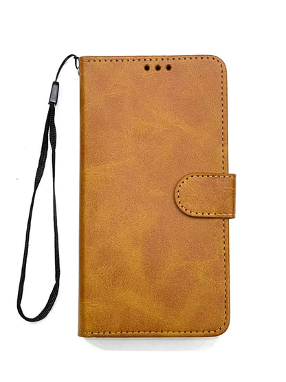 Classic Leather Wallet Flip Case