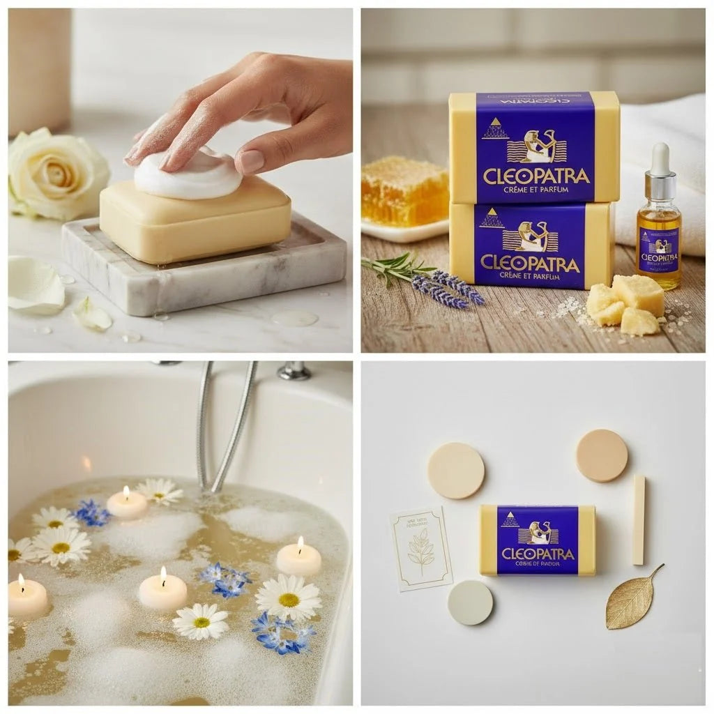 Cleopatra - Crème et Parfum Beauty Soap Bar