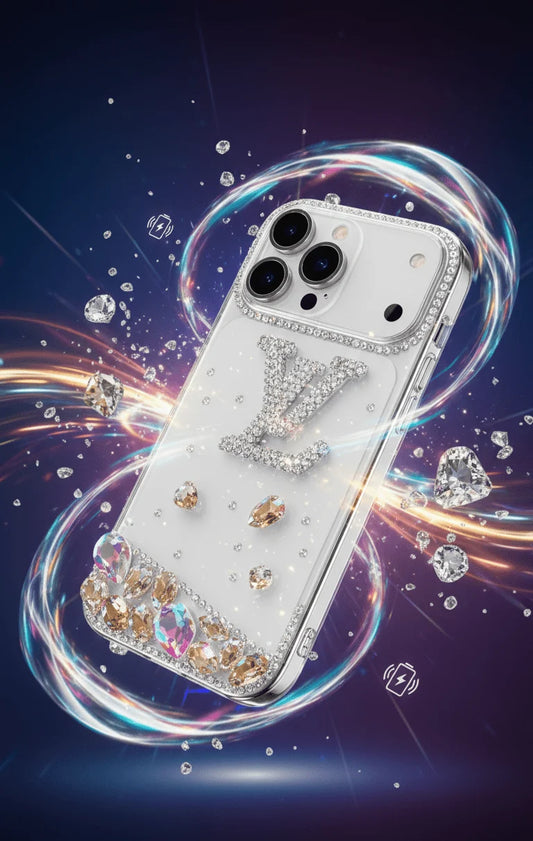 Fancy Cover Crystal Case