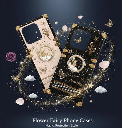 Flower Fairy Rhinestone Case