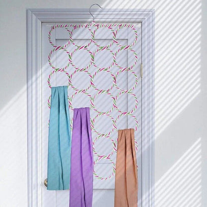 Hanging Scarf Organizer Rings