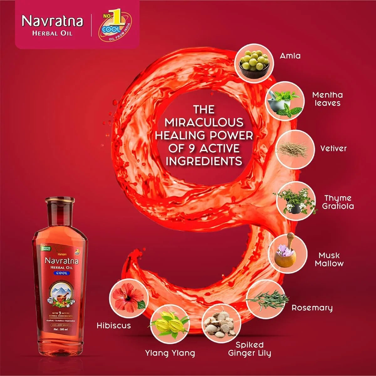 Himani Navratna - Ayurvedic Cool Oil