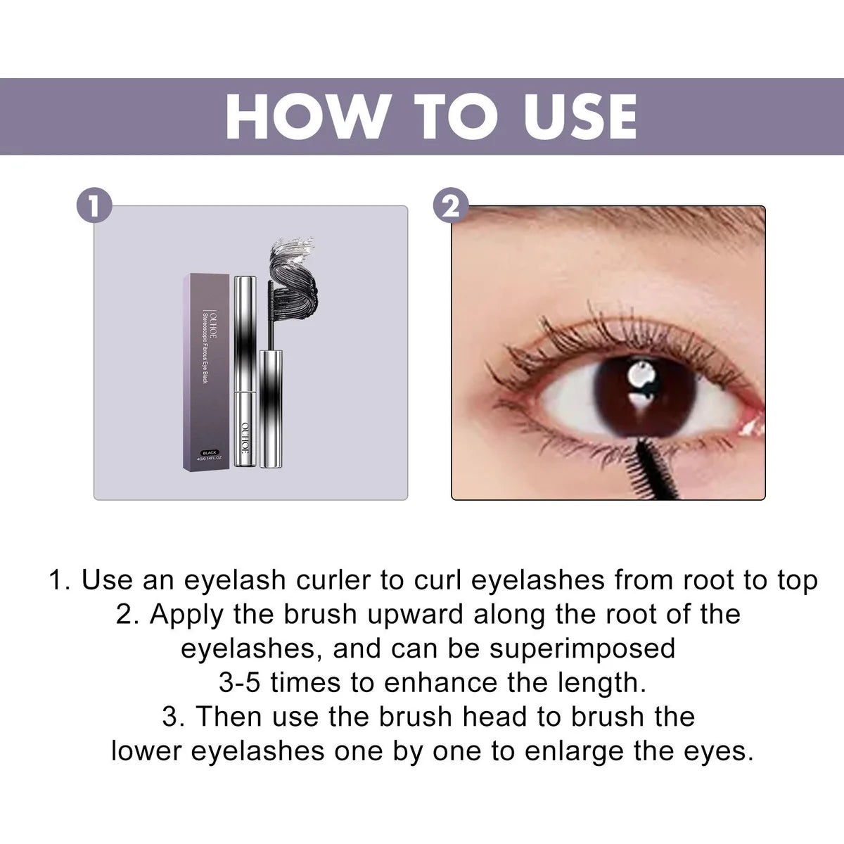 Ouihoe - Stereoscopic Fibrous Mascara