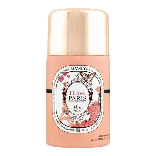Lively - I Love Paris Body Spray
