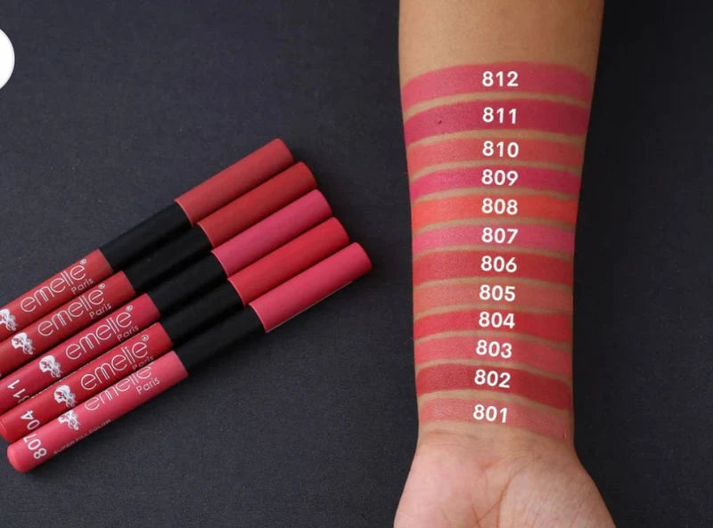 Matte Lip & Eye Pencil Pack