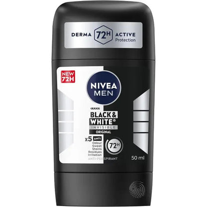 Nivea - Men Black & White Invisible Original Anti-Perspirant Stick