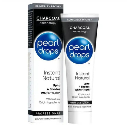 Pearl Drops Instant Natural Charcoal Whitening Toothpaste