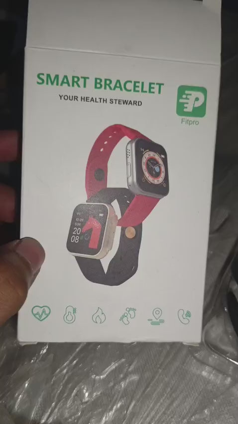 D20 Ultra Smart Watch – Heart Rate, Blood Pressure Monitor & Fitness Tracker