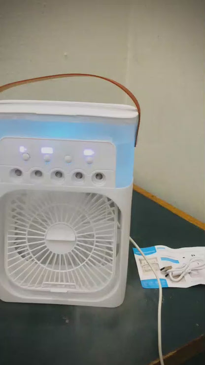 Portable Air Conditioner Fan | Mist Water spray Mini AC Cooler | For Home, kitchen, office