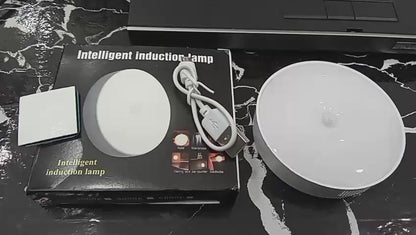 LED Smart Human Body Sensor Night Lamp Emergency Automatic Lighting USB Charging