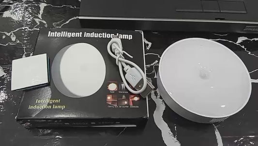 LED Smart Human Body Sensor Night Lamp Emergency Automatic Lighting USB Charging