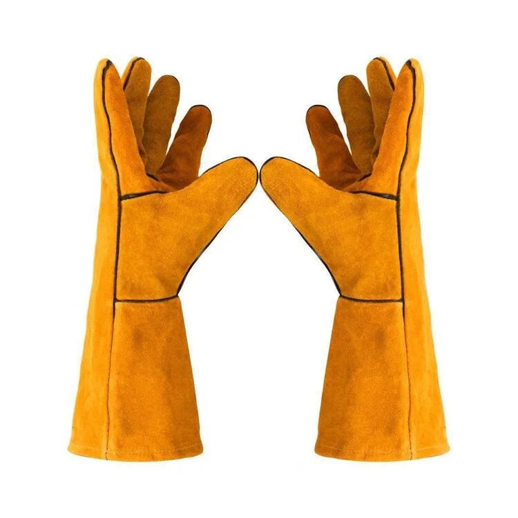 Scratch Protection Leather Gloves