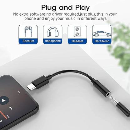 USB-C to 3.5mm Headset Jack Adapter